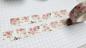 Preview: Washi Tape rosa Blumen
